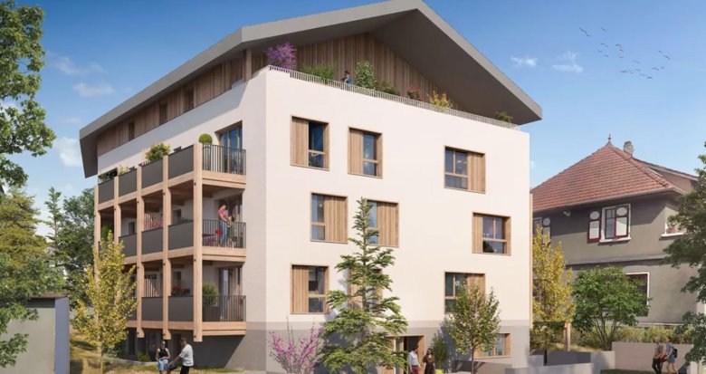 Achat / Vente immobilier neuf La Roche-sur-Foron face à la gare SNCF (74800) - Réf. 13773