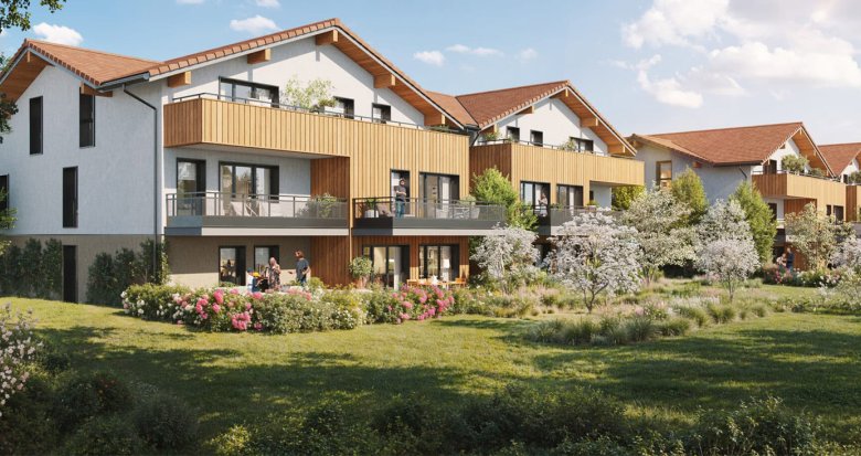 Achat / Vente immobilier neuf Marignier à 5 minutes de la gare (74970) - Réf. 13614