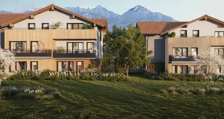 Achat / Vente immobilier neuf Marignier à 5 minutes de la gare (74970) - Réf. 13614