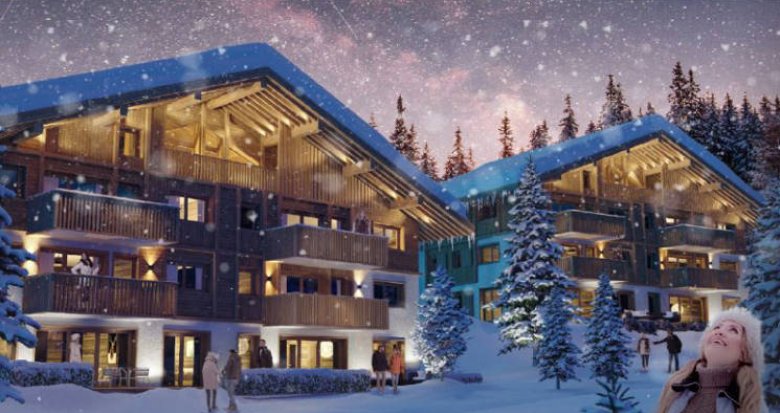 Achat / Vente immobilier neuf Megève au cœur des montagnes savoyardes (74120) - Réf. 4416