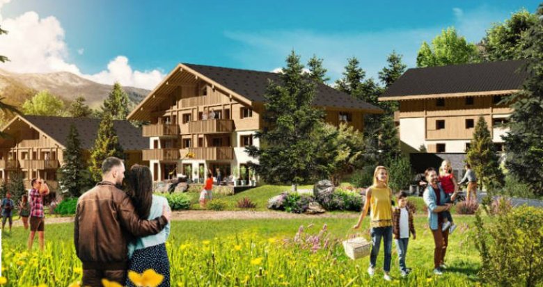 Achat / Vente immobilier neuf Megève au cœur des montagnes savoyardes (74120) - Réf. 4416