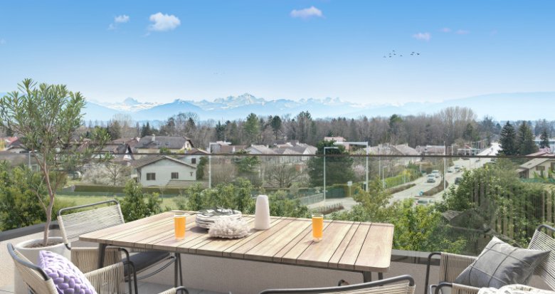 Achat / Vente immobilier neuf Ornex à 20 min de Genève (01210) - Réf. 12988