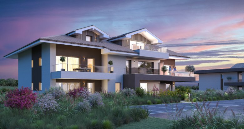 Achat / Vente immobilier neuf Ornex à 20 min de Genève (01210) - Réf. 12988