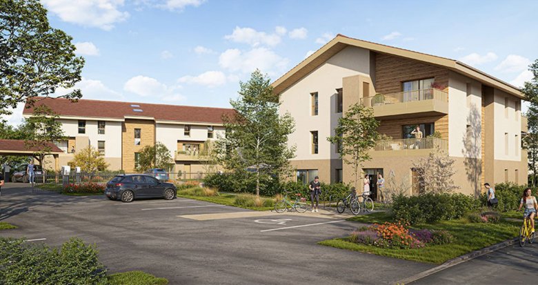 Achat / Vente immobilier neuf Prévessin-Moëns à 15 min du lac Léman (01280) - Réf. 13864