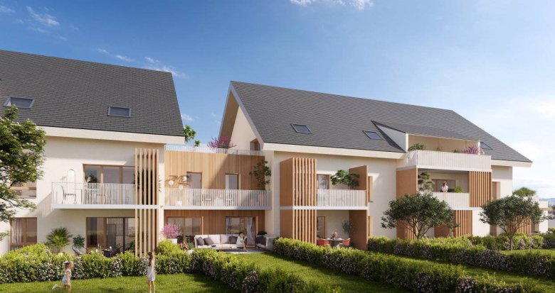 Achat / Vente immobilier neuf Rumilly à mi-chemin entre le lac d’Annecy et du Bourget (74150) - Réf. 13395