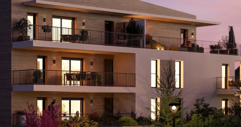 Achat / Vente immobilier neuf Saint-Alban-Leysse quartier résidentiel au pied des Bauges (73230) - Réf. 13693