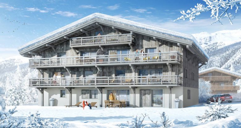 Achat / Vente immobilier neuf Samoëns quartier résidentiel proche coeur de ville (74340) - Réf. 4271