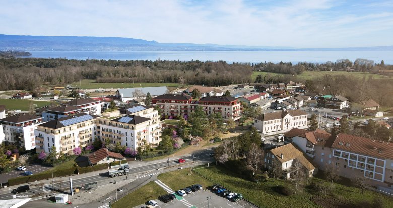 Achat / Vente immobilier neuf Sciez coeur de ville proche lac Léman (74140) - Réf. 8235