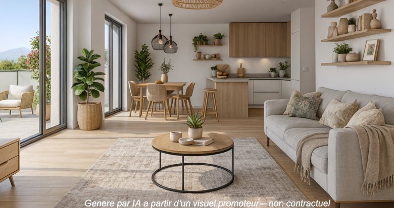 Achat / Vente immobilier neuf Thoiry secteur centre-ville à seulement 7 km de Genève (01710) - Réf. 13520