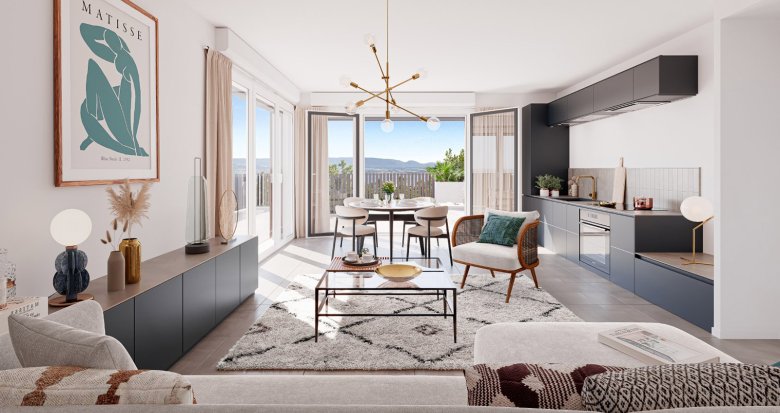Achat / Vente immobilier neuf Thonon-les-Bains à 5 min à vélo du Lac Léman (74200) - Réf. 12954