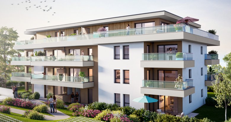 Achat / Vente immobilier neuf Thonon-les-Bains à 6 min de la gare (74200) - Réf. 8045