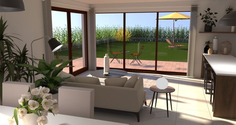 Achat / Vente immobilier neuf Thonon-les-Bains quartier calme à 5 min à vélo de la gare (74200) - Réf. 13124