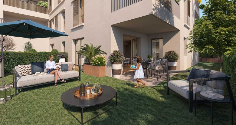 Achat / Vente immobilier neuf Thonon-les-Bains vue sur les montagnes en cœur de ville (74200) - Réf. 13359