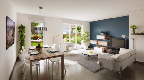 Programme immobilier neuf PLURIELLES - La Biolle : Résidence T3–T5 avec jardins et prestations haut de gamme proche d’Aix-Les-Bains (73410) - Référence : 630