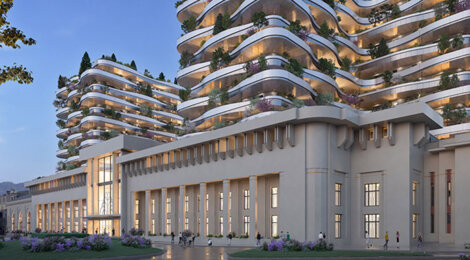 Programme immobilier neuf LES NOUVEAUX THERMES - Aix-les-Bains au coeur du site historique des thermes (73100) - Référence : 16915