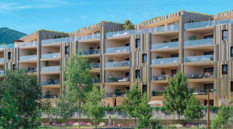 Programme immobilier neuf Les Terrasses du Port - Aix-les-Bains logements du 2 au 5 pièces proches Petit Port (73100) - Référence : 17793