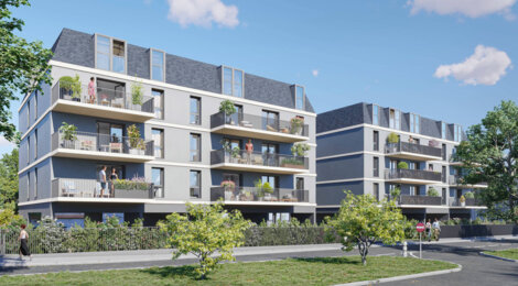 Programme immobilier neuf LA BELLE ÉPOQUE - Aix-les-Bains proche de la gare (73100) - Référence : 16061