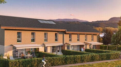 Programme immobilier neuf LE CLOS DU CHENE - Albens logements avec extérieur près de la gare (73410) - Référence : 17369
