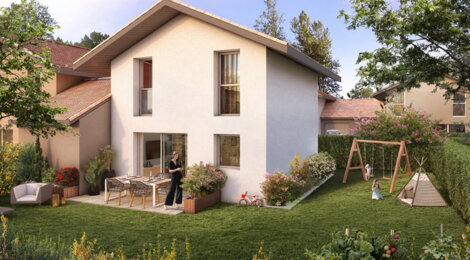 Programme immobilier neuf Le Chant des Collines - Allinges résidences au-dessus du lac Léman (74200) - Référence : 16177