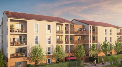 Programme immobilier neuf CLOS AMBELIA - Ambérieu-en-Bugey à deux pas de centre ville (01500) - Référence : 14276