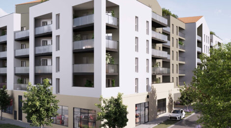 Programme immobilier neuf ALPHA - Ambérieu-en-Bugey  à proximité immédiate de la gare (01500) - Référence : 13700