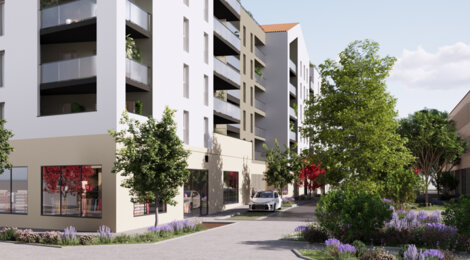 Programme immobilier neuf ALPHA - Ambérieu-en-Bugey  à proximité immédiate de la gare (01500) - Référence : 13700