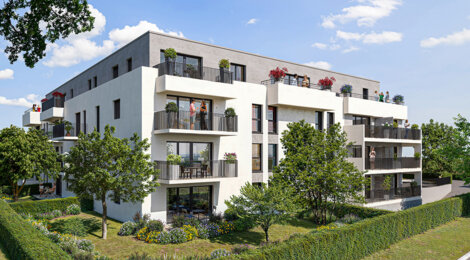 Programme immobilier neuf Côté Helvétie - Ambilly  à deux pas du tramway vers Genève (74100) - Référence : 16234
