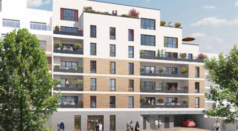 Programme immobilier neuf Coeur Ambilly - Ambilly : logements neufs sécurisés et verdoyants proche des transports (74100) - Référence : 15014
