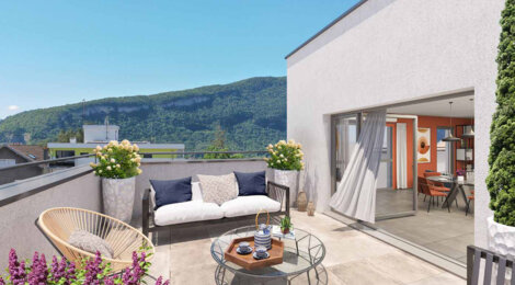 Programme immobilier neuf Coeur Ambilly - Ambilly : logements neufs sécurisés et verdoyants proche des transports (74100) - Référence : 15014