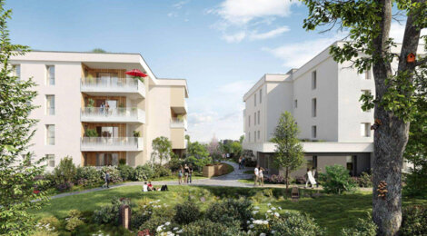 Programme immobilier neuf Les Camarines - Annecy à proximité de la gare et des commodités (74000) - Référence : 16143