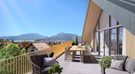 Programme immobilier neuf Azur - Annecy-le-Vieux à deux pas du lac (74000) - Référence : 16952