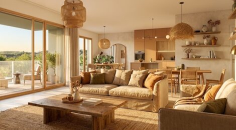 Programme immobilier neuf L'EVEIL - OSTARA P2 - Annecy-le-Vieux dans un parc paysager (74000) - Référence : 16150