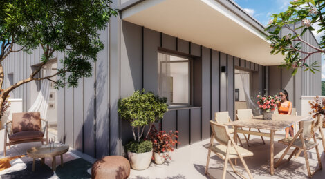 Programme immobilier neuf PASSAGE DE FLORE / Annecy - Annecy : logements neufs sécurisés et verdoyants proche des commodités (74000) - Référence : 15436