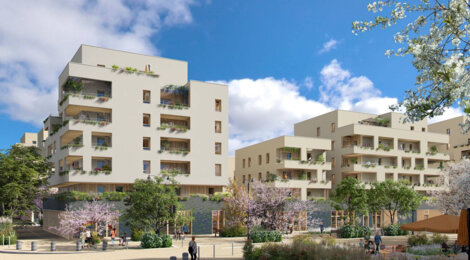 Programme immobilier neuf LES PROMENADES DE BILLY - Annecy Pringy : logements neufs sécurisés et verdoyants proche des commodités (74000) - Référence : 15357