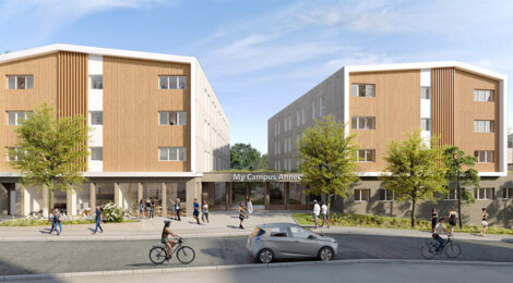 Programme immobilier neuf MY CAMPUS ANNECY - Annecy résidence étudiante dans un cadre alpin (74000) - Référence : 16153