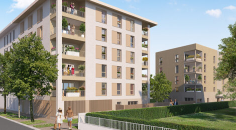 Programme immobilier neuf Vice Versa - Annemasse à 500m du centre et proche du futur arrêt du tramway 17 (74100) - Référence : 16218
