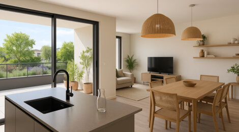 Programme immobilier neuf GENESIA - Annemasse résidence à deux pas du  Bois de Collonge (74100) - Référence : 13686