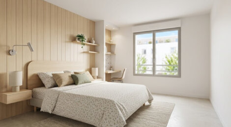 Programme immobilier neuf Patio Saint-Joseph - Annemasse : Résidence studio–T5 avec cadre urbain et confort optimisé proche des commodités (74100) - Référence : 18269