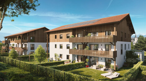 Programme immobilier neuf L'ORIVE - Anthy-sur-Léman à deux pas du Lac Léman (74200) - Référence : 16197