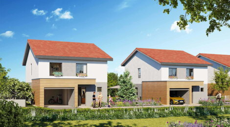 Programme immobilier neuf Opus Verde - Archamps : logements neufs écoresponsables dans un écrin de verdure près de Genève (74160) - Référence : 14826