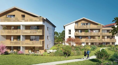 Programme immobilier neuf Saleve Parc 20% - Archamps vue panoramique sur le mont Salève (74160) - Référence : 16037