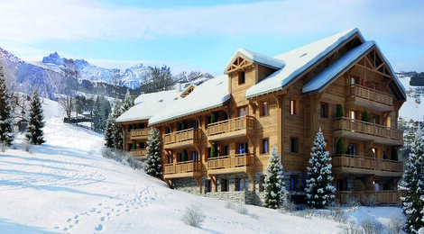 Programme immobilier neuf LE ROC - Avanchers-Valmorel à deux pas des stations de ski (73260) - Référence : 8649