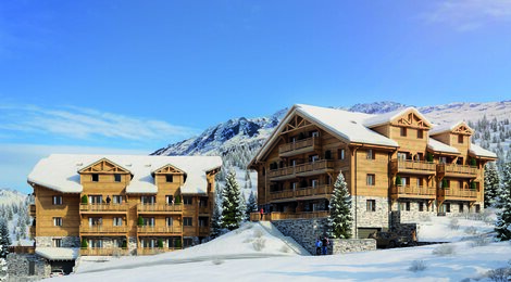 Programme immobilier neuf LE ROC - Avanchers-Valmorel à deux pas des stations de ski (73260) - Référence : 8649