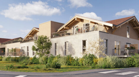 Programme immobilier neuf Bô-Salève - Beaumont à 30 min en bus du Léman Express : résidence intimiste entre nature et Genève (74160) - Référence : 16154