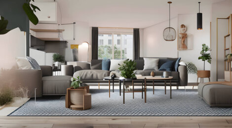 Programme immobilier neuf Residence SYA - Beaumont : logements neufs écoresponsables et lumineux en bourg (74160) - Référence : 12268