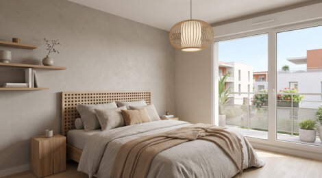 Programme immobilier neuf Residence SYA - Beaumont : logements neufs écoresponsables et lumineux en bourg (74160) - Référence : 12268
