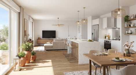 Programme immobilier neuf Résidence Evolis - Béligneux cadre résidentiel près gare commerces et services (01360) - Référence : 17475