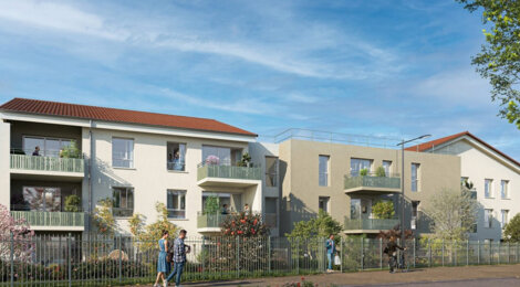 Programme immobilier neuf Résidence Evolis - Béligneux cadre résidentiel près gare commerces et services (01360) - Référence : 17475
