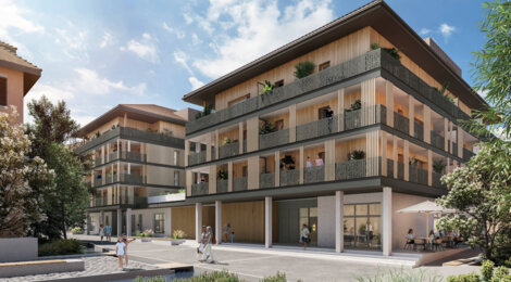 Programme immobilier neuf LES NOUVEAUX QUAIS - Bonneville proche de Genève (74130) - Référence : 9142
