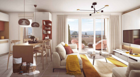 Programme immobilier neuf Central - Bons-en-Chablais proche du lac Léman (74890) - Référence : 16146